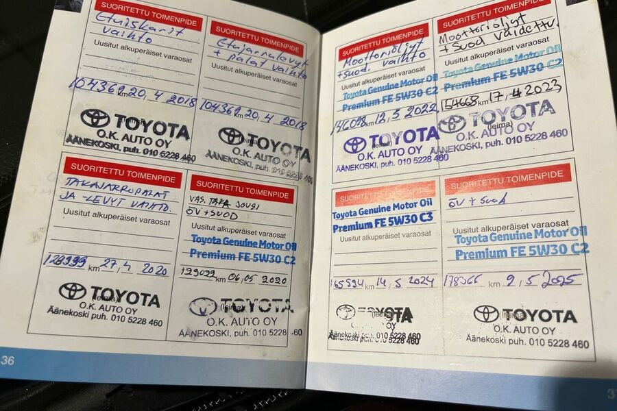 Toyota Avensis vaihtoauto