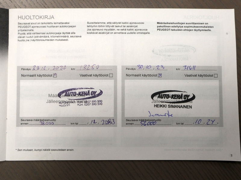 Peugeot 208 vaihtoauto