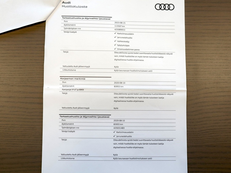 Audi A4 vaihtoauto