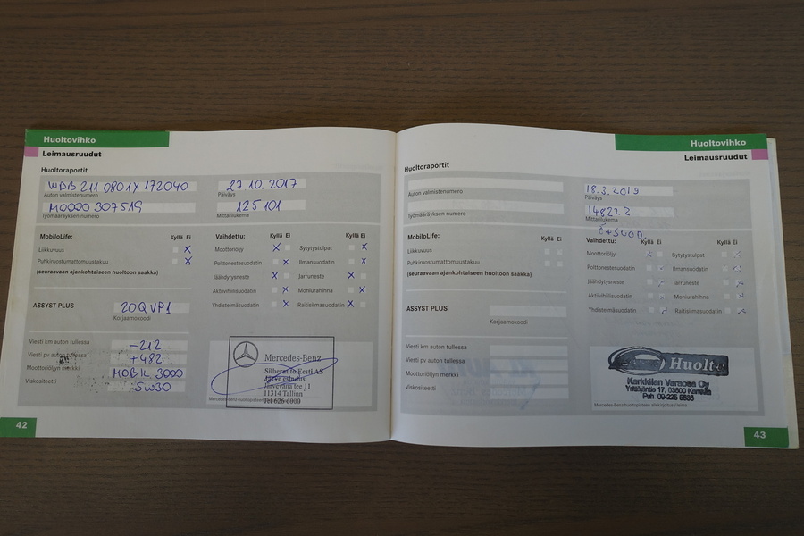 Mercedes-Benz E vaihtoauto