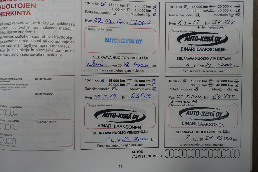 Nissan Qashqai vaihtoauto