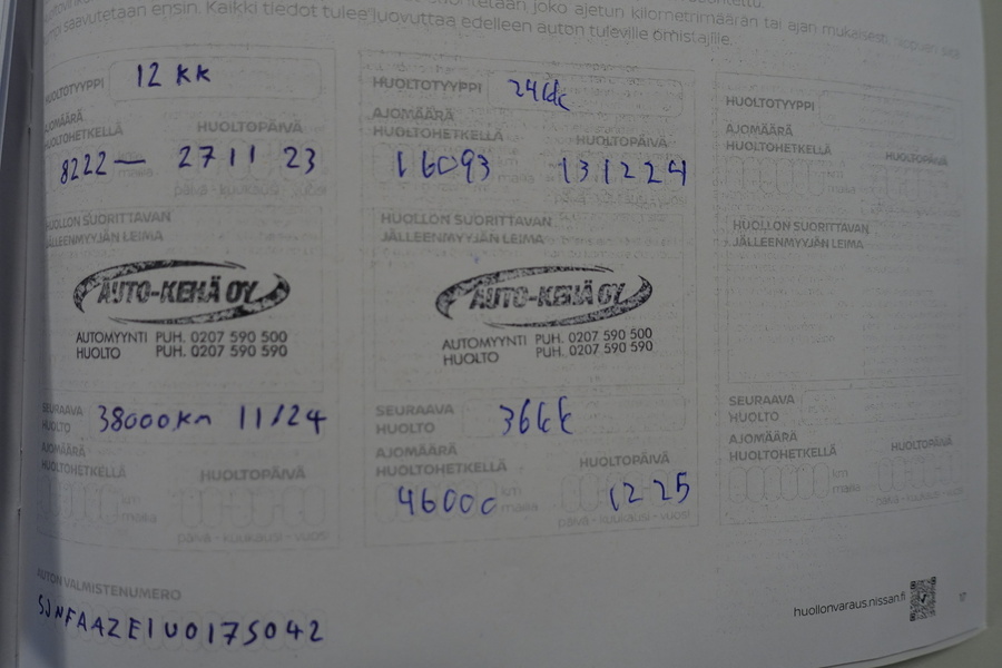 Nissan Leaf vaihtoauto