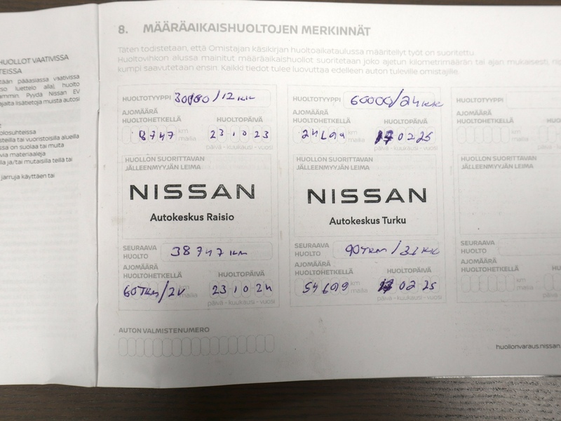 Nissan Leaf vaihtoauto