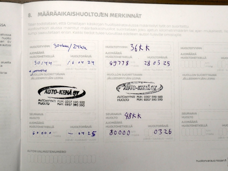 Nissan Leaf vaihtoauto