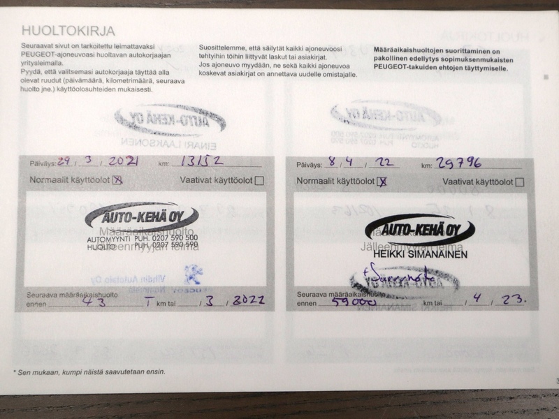 Peugeot 3008 vaihtoauto