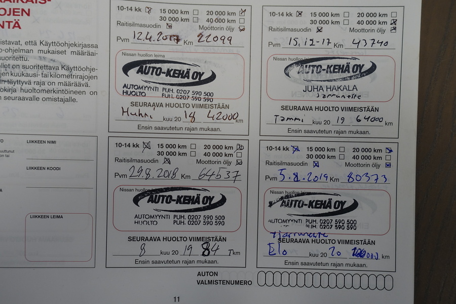 Nissan NOTE vaihtoauto