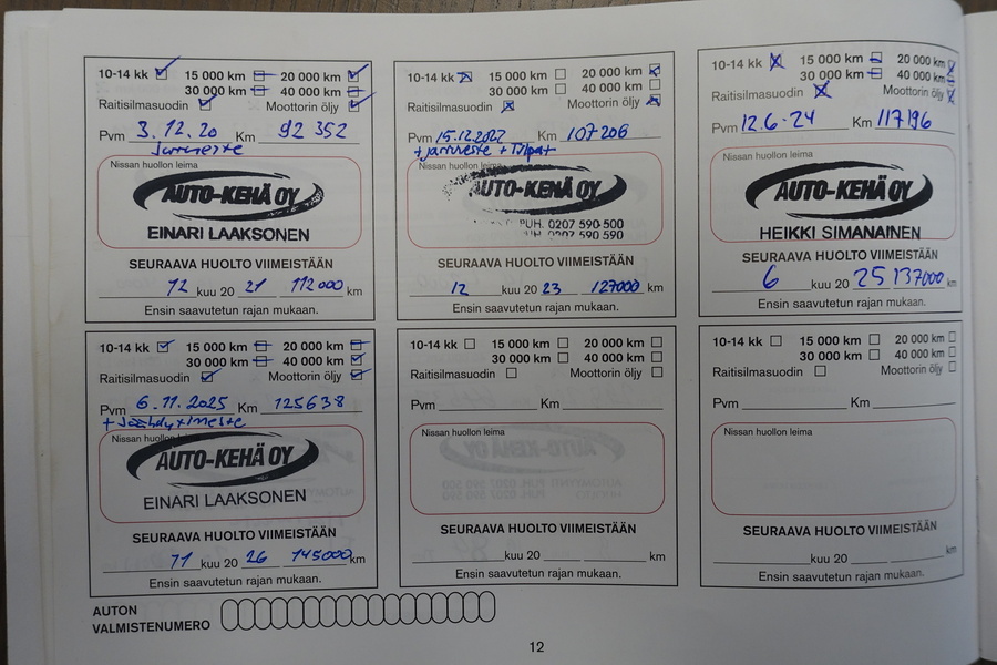 Nissan NOTE vaihtoauto