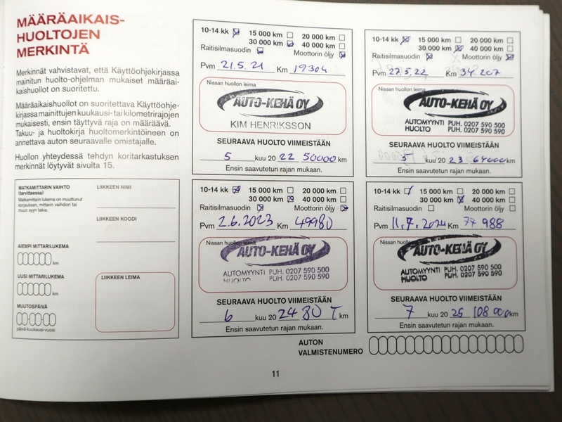 Nissan Qashqai vaihtoauto