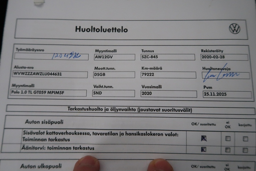 Volkswagen Polo vaihtoauto