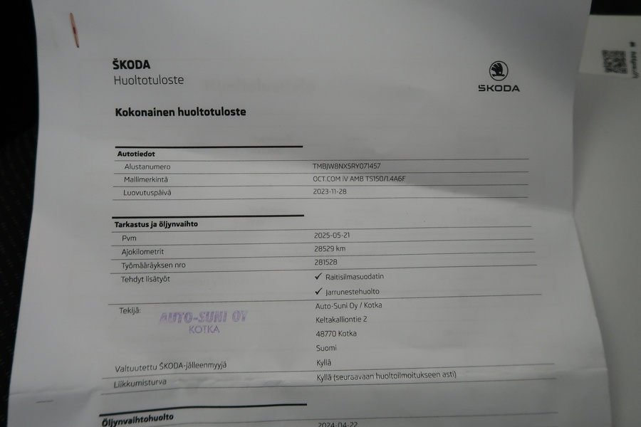 Skoda Octavia vaihtoauto