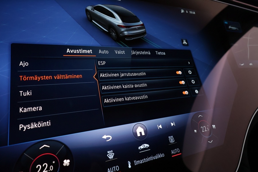 Mercedes-Benz EQE vaihtoauto