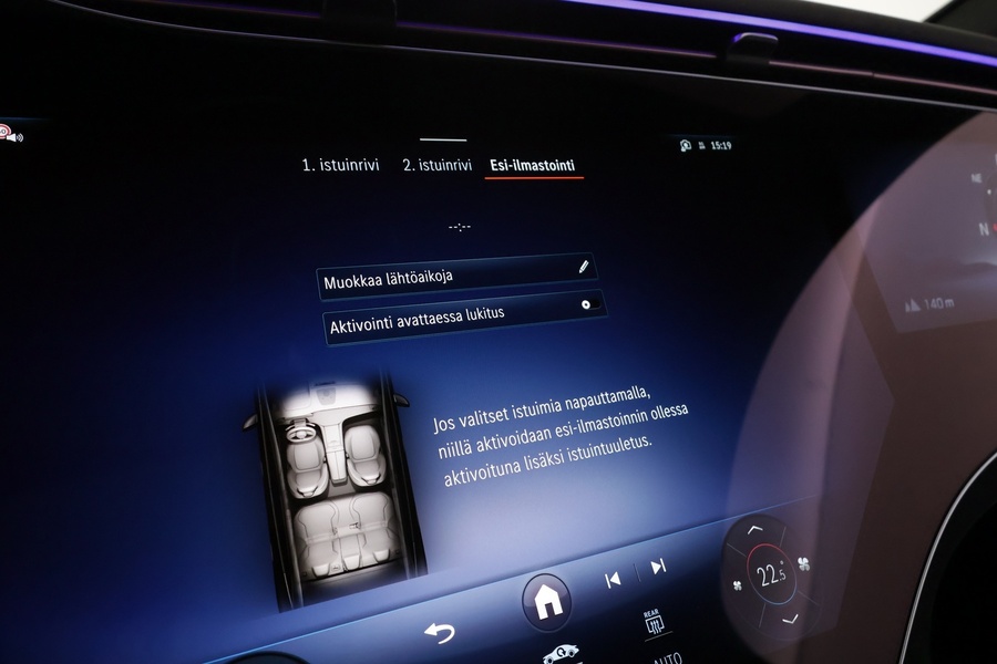 Mercedes-Benz EQE vaihtoauto