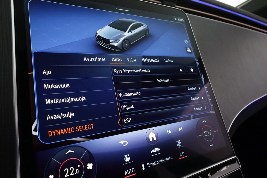 Mercedes-Benz EQE vaihtoauto