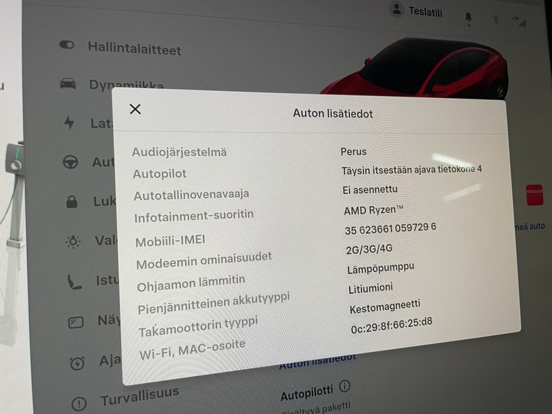 Tesla Model 3 vaihtoauto