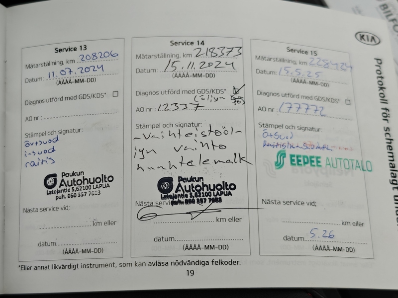 Kia Optima vaihtoauto