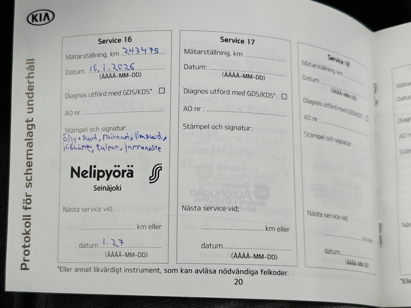 Kia Optima vaihtoauto