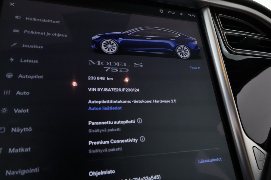 Tesla Model S vaihtoauto