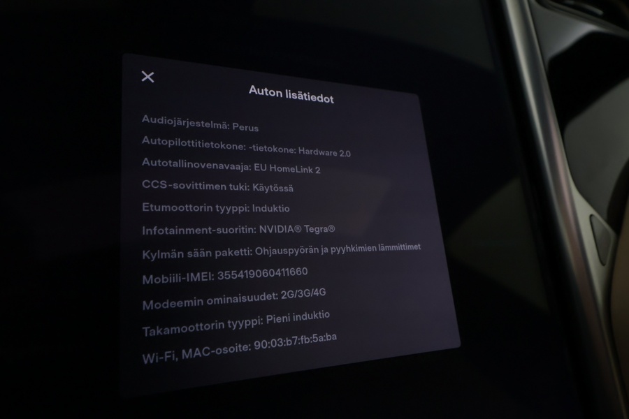 Tesla Model S vaihtoauto