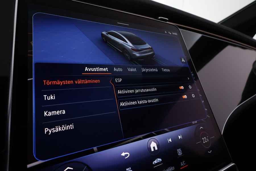 Mercedes-Benz EQE vaihtoauto