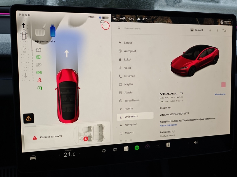 Tesla Model 3 vaihtoauto