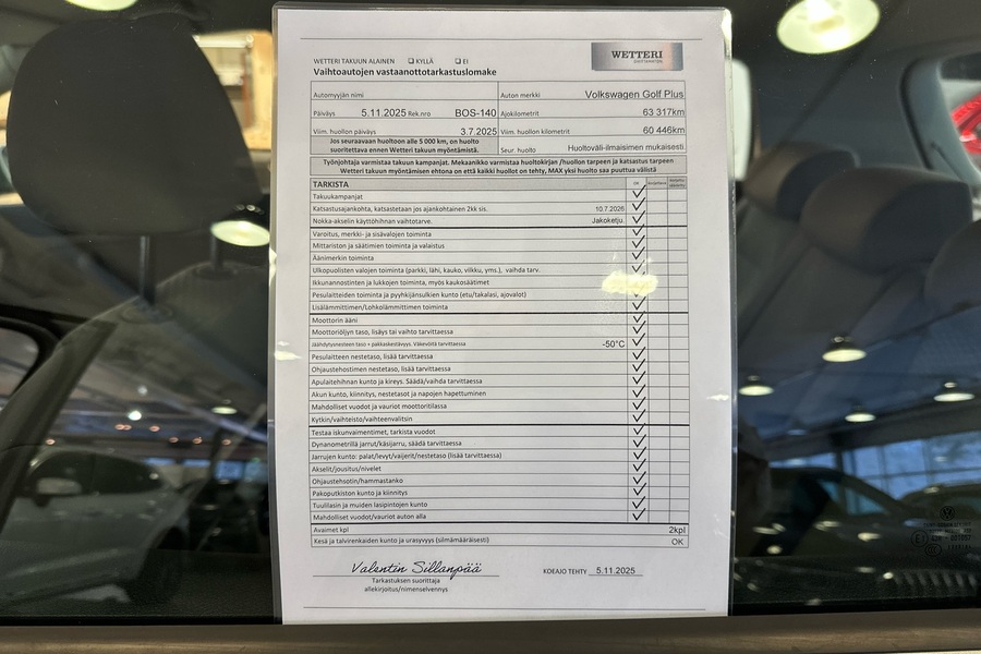 Volkswagen Golf Plus vaihtoauto