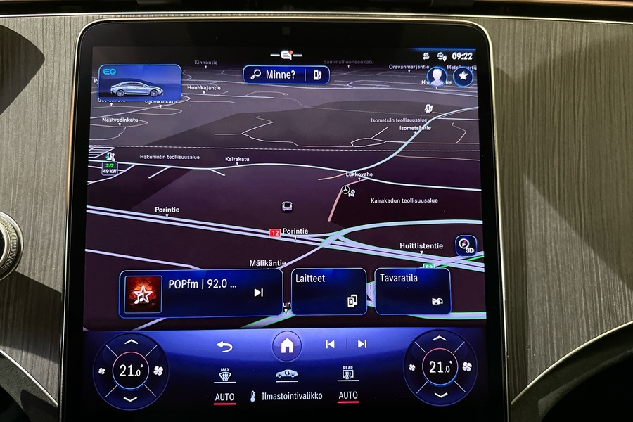 Mercedes-Benz EQE vaihtoauto