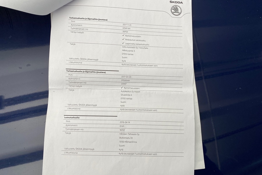 Skoda Octavia vaihtoauto