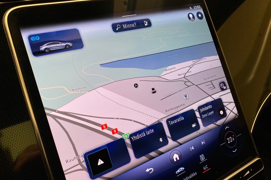 Mercedes-Benz EQE vaihtoauto