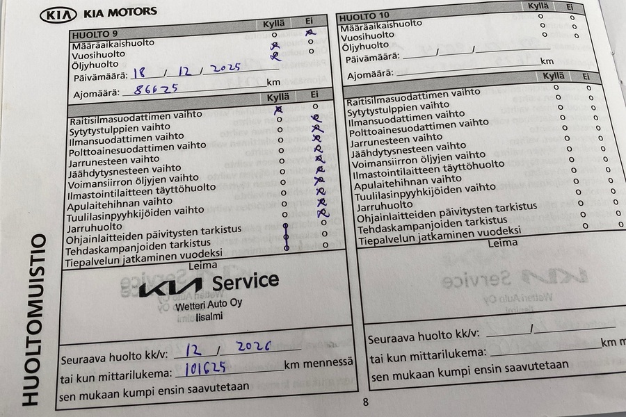 Kia Sportage vaihtoauto