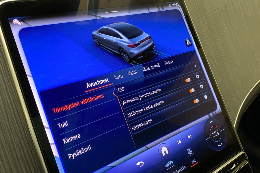 Mercedes-Benz EQE vaihtoauto