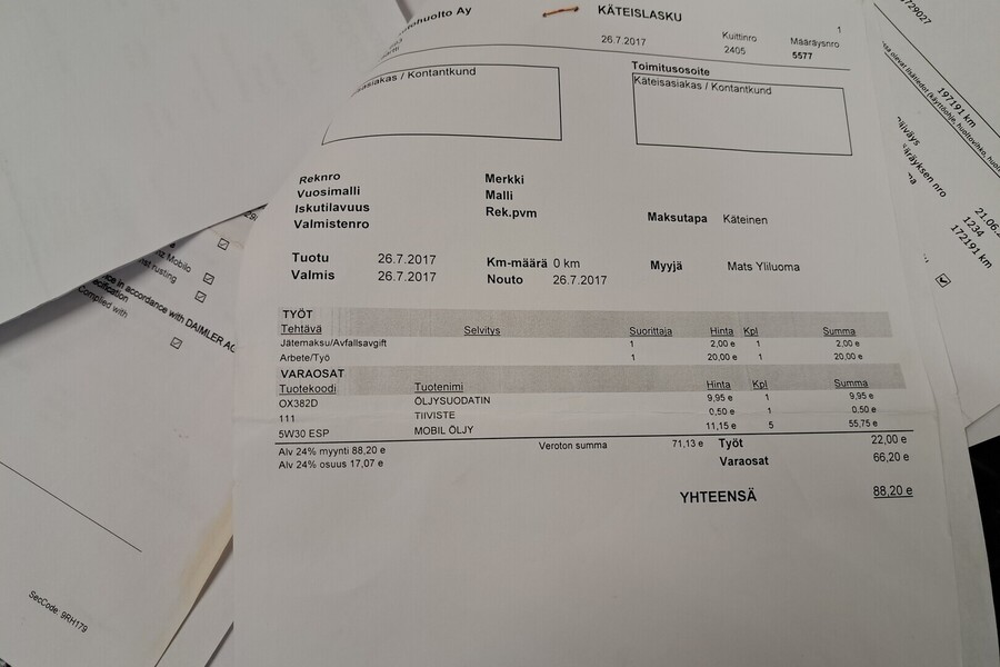 Mercedes-Benz A vaihtoauto