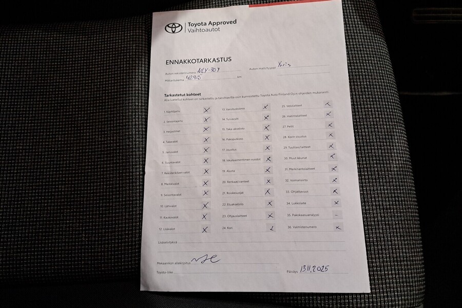 Toyota Yaris vaihtoauto