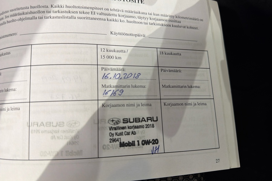 Subaru XV vaihtoauto