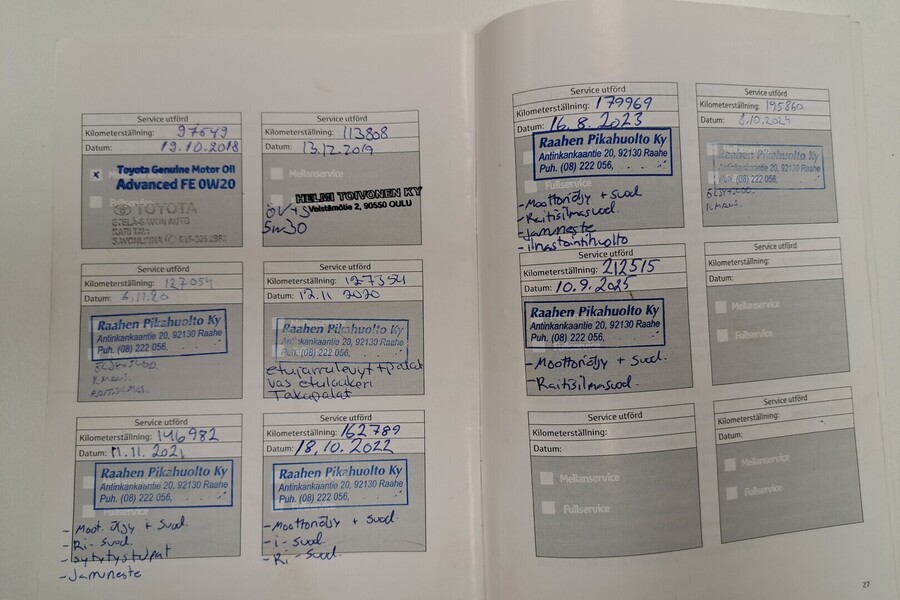 Toyota Avensis vaihtoauto