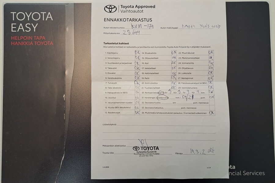 Toyota Yaris Cross vaihtoauto