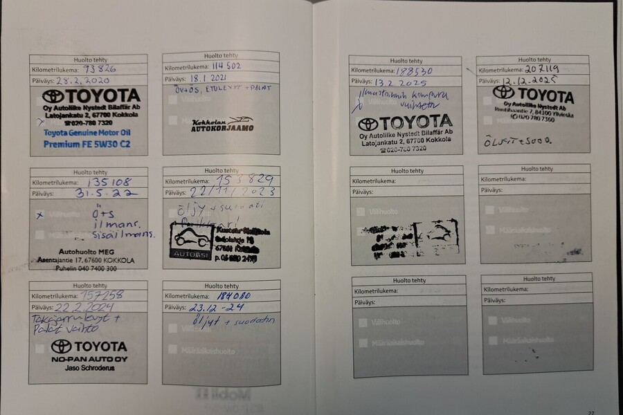 Toyota Avensis vaihtoauto