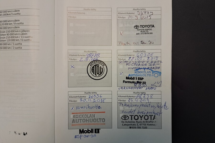 Toyota Avensis vaihtoauto