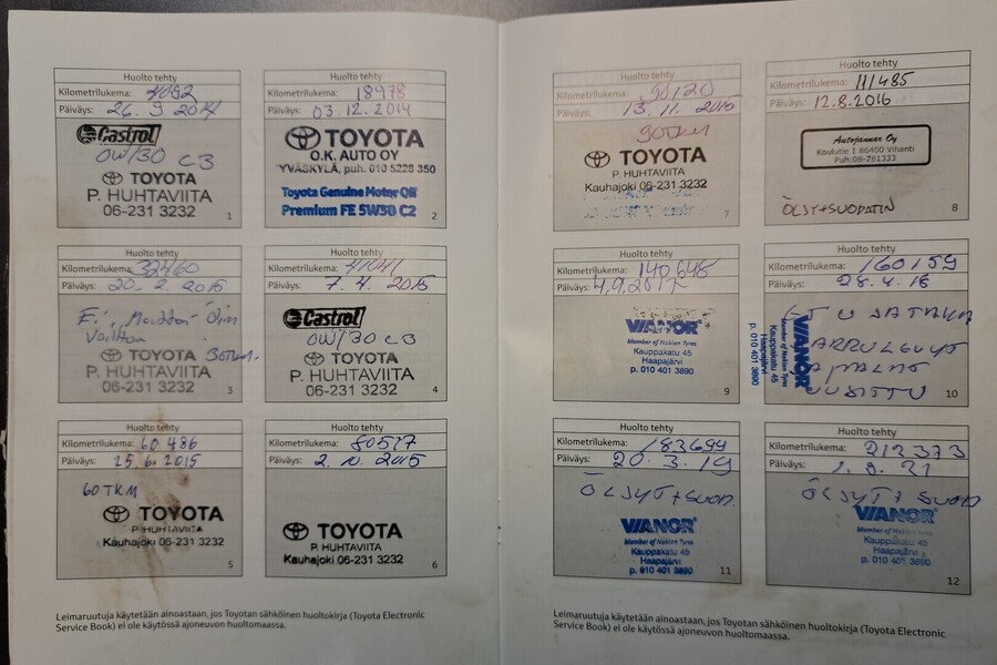 Toyota Avensis vaihtoauto