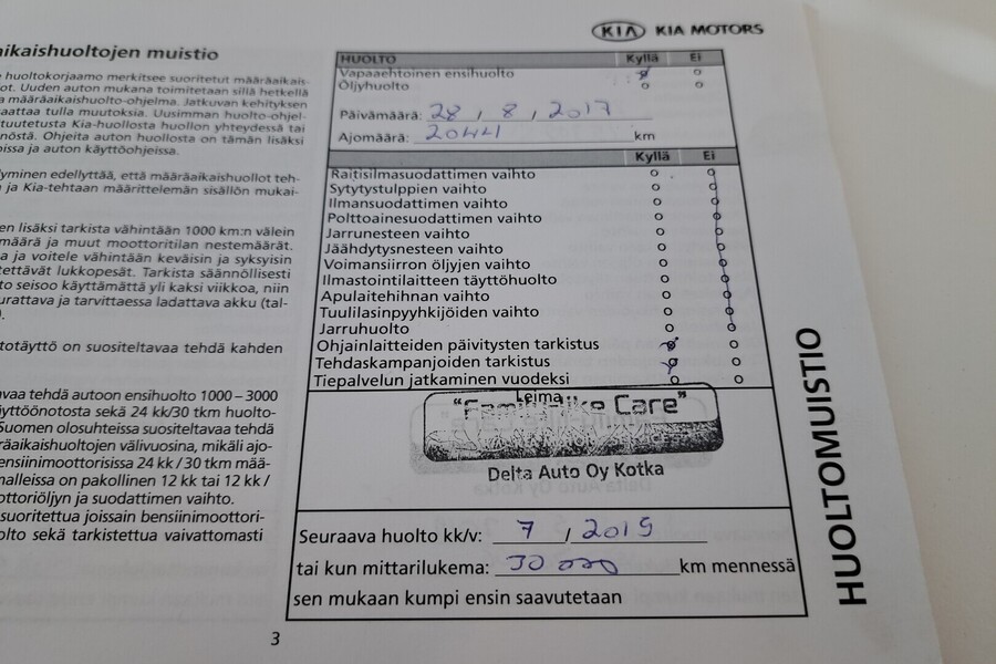 Kia Sportage vaihtoauto