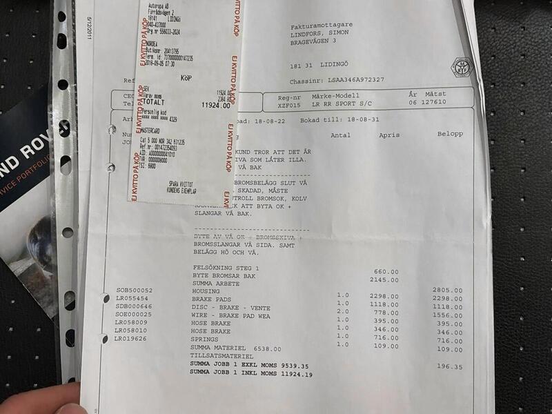 Land Rover Range Rover Sport vaihtoauto