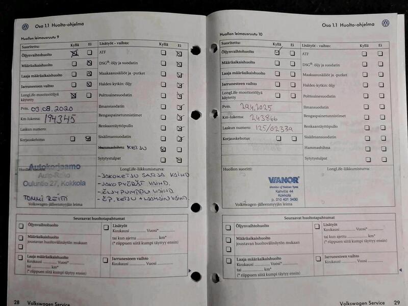 Volkswagen Touran vaihtoauto