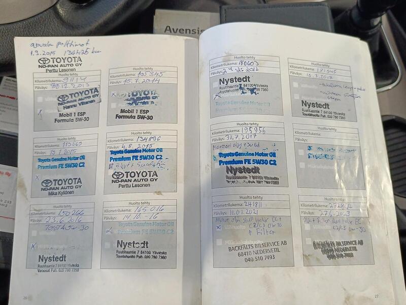 Toyota Avensis vaihtoauto