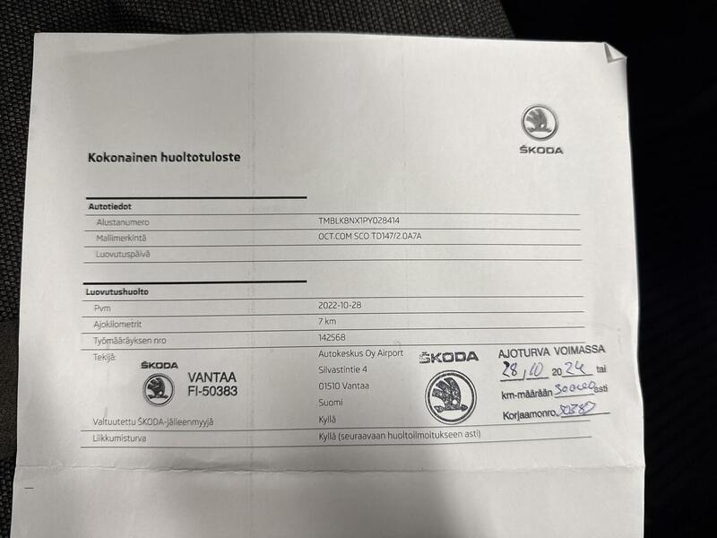 Skoda Octavia vaihtoauto