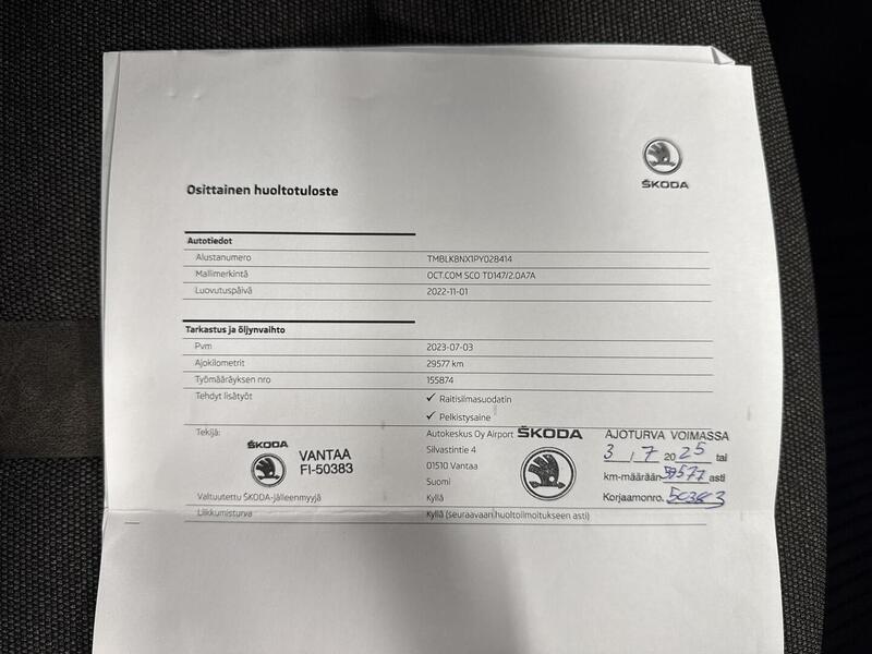 Skoda Octavia vaihtoauto