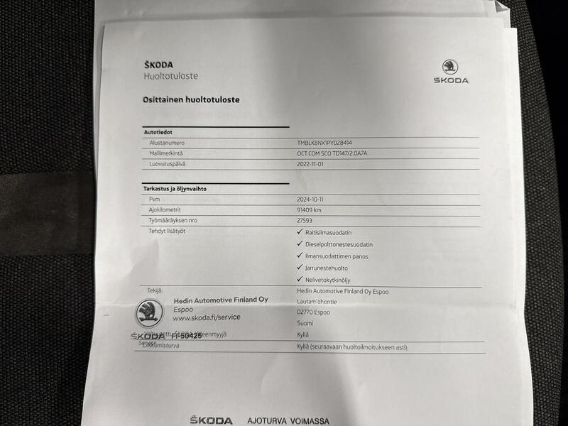 Skoda Octavia vaihtoauto