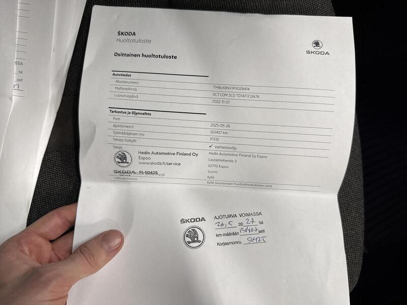 Skoda Octavia vaihtoauto