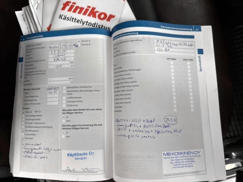 Mercedes-Benz G vaihtoauto