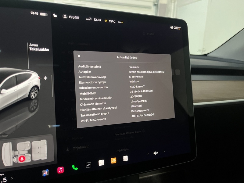 Tesla Model Y vaihtoauto