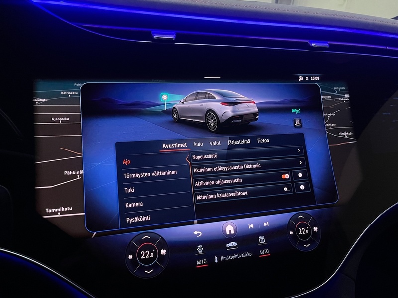 Mercedes-Benz EQE vaihtoauto