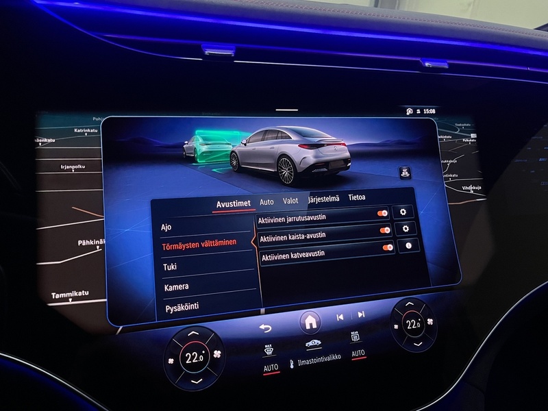 Mercedes-Benz EQE vaihtoauto